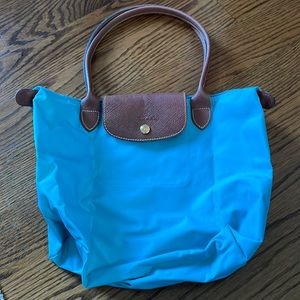 ⭐️HOST PICK⭐️ Small Turquoise Longchamp Le Pliage